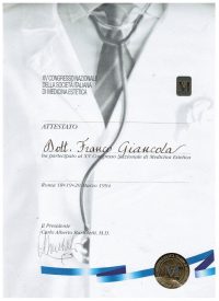 Zertifikat Attestato